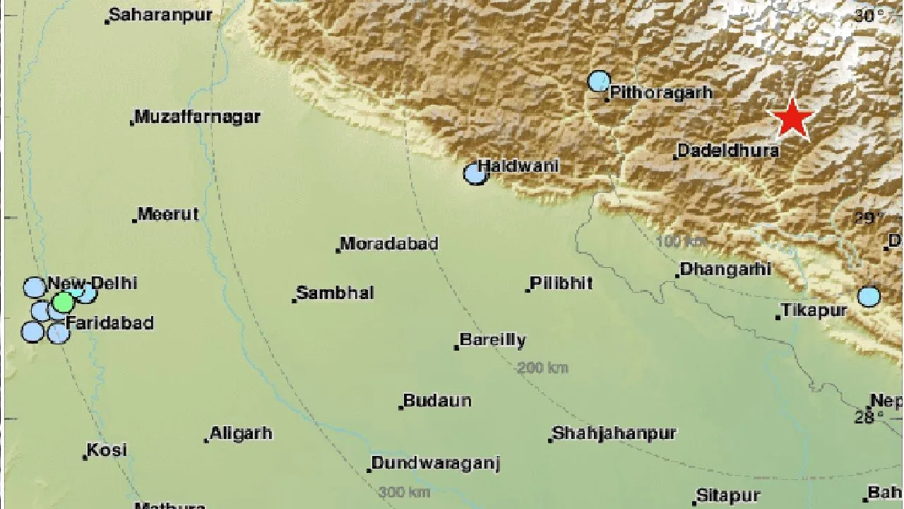 Strong Tremors Felt In Delhi, Parts Of North India After Massive 5.9 Earthquake In Nepal