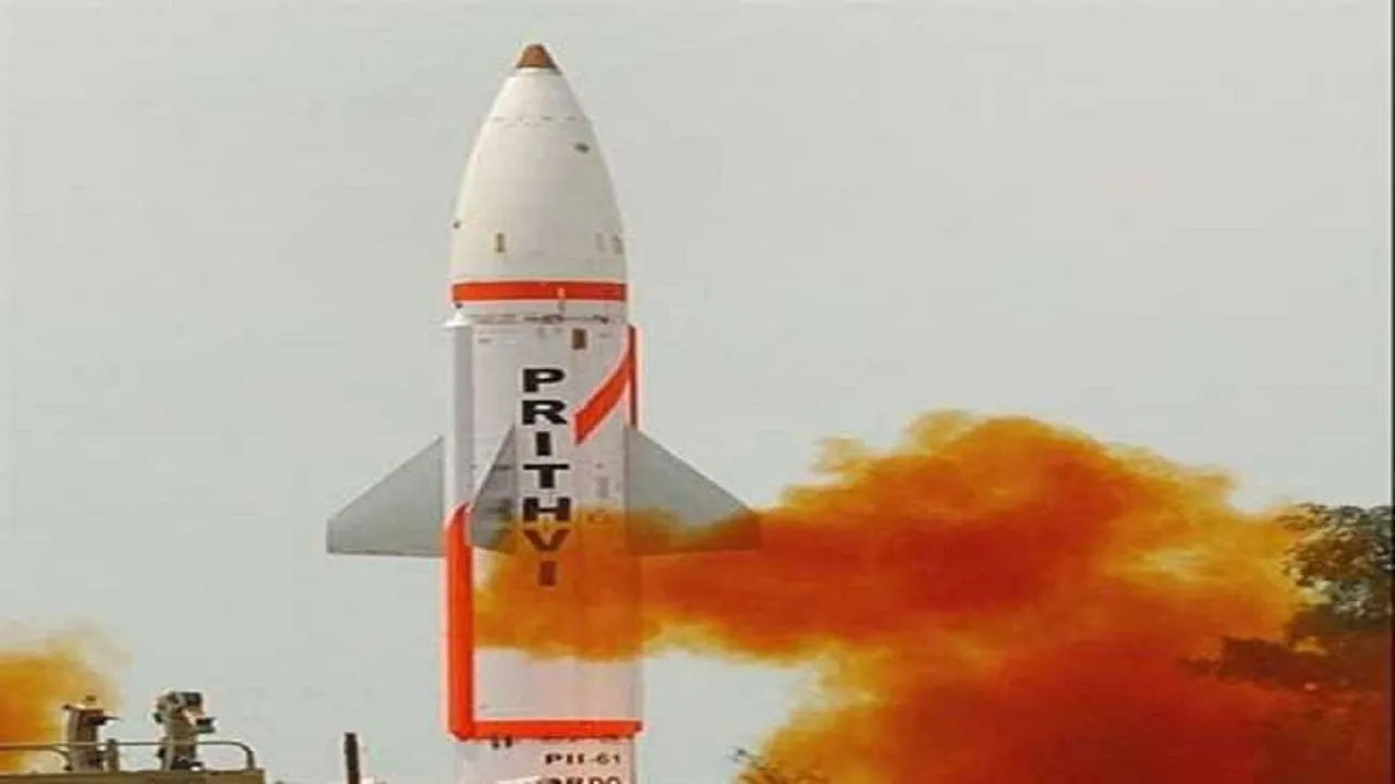 Nuclear Capable Prithvi-2 Missile Successfully Tested At Night In Odisha