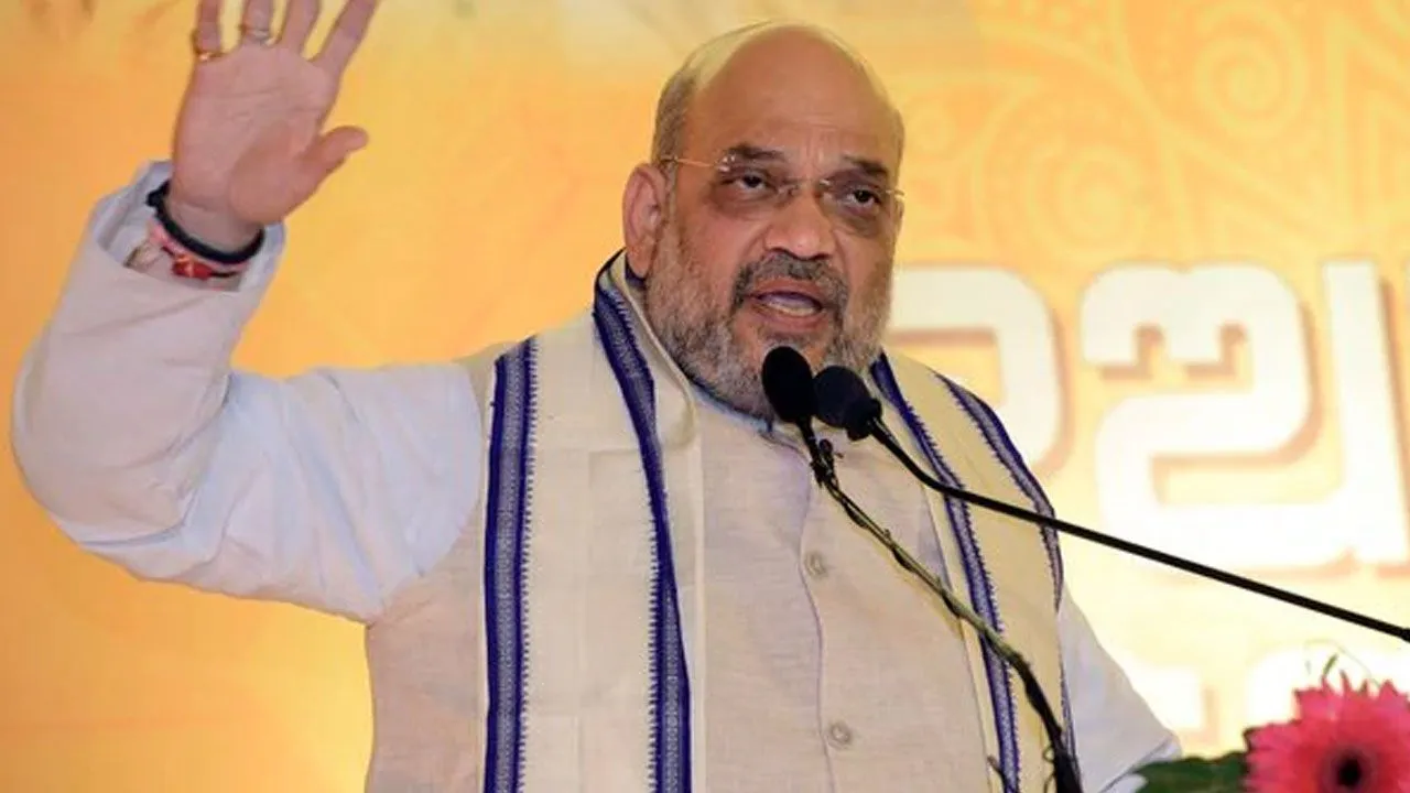 Union Minister Amit Shah Accuses Congress Of Stalling Ayodhya Judgement