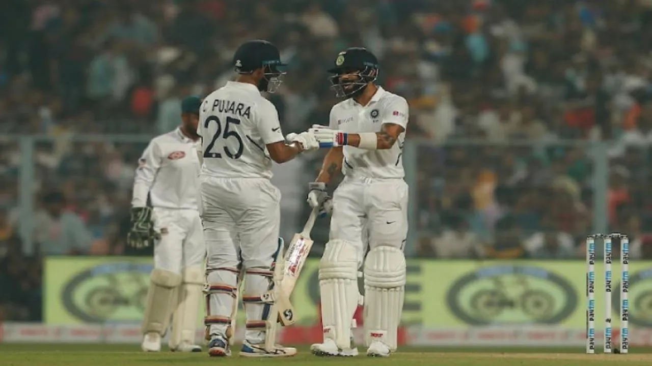 India vs Bangladesh Pink Ball Test, Day 1 Stumps: Virat Kohli on top, IND 174/3