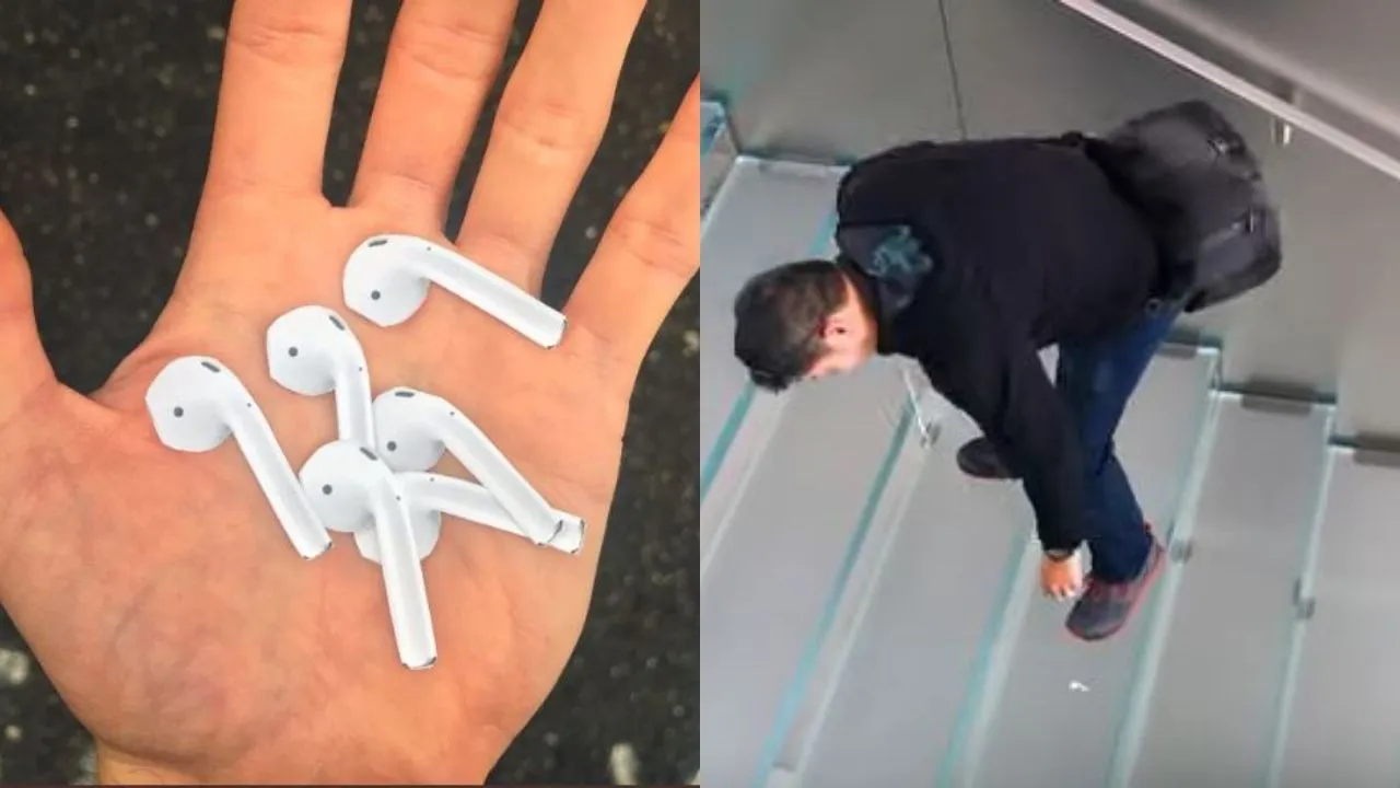 Art Director Pranks People With Life-Sized AirPod Stickers Planted All Over City; Watch Video