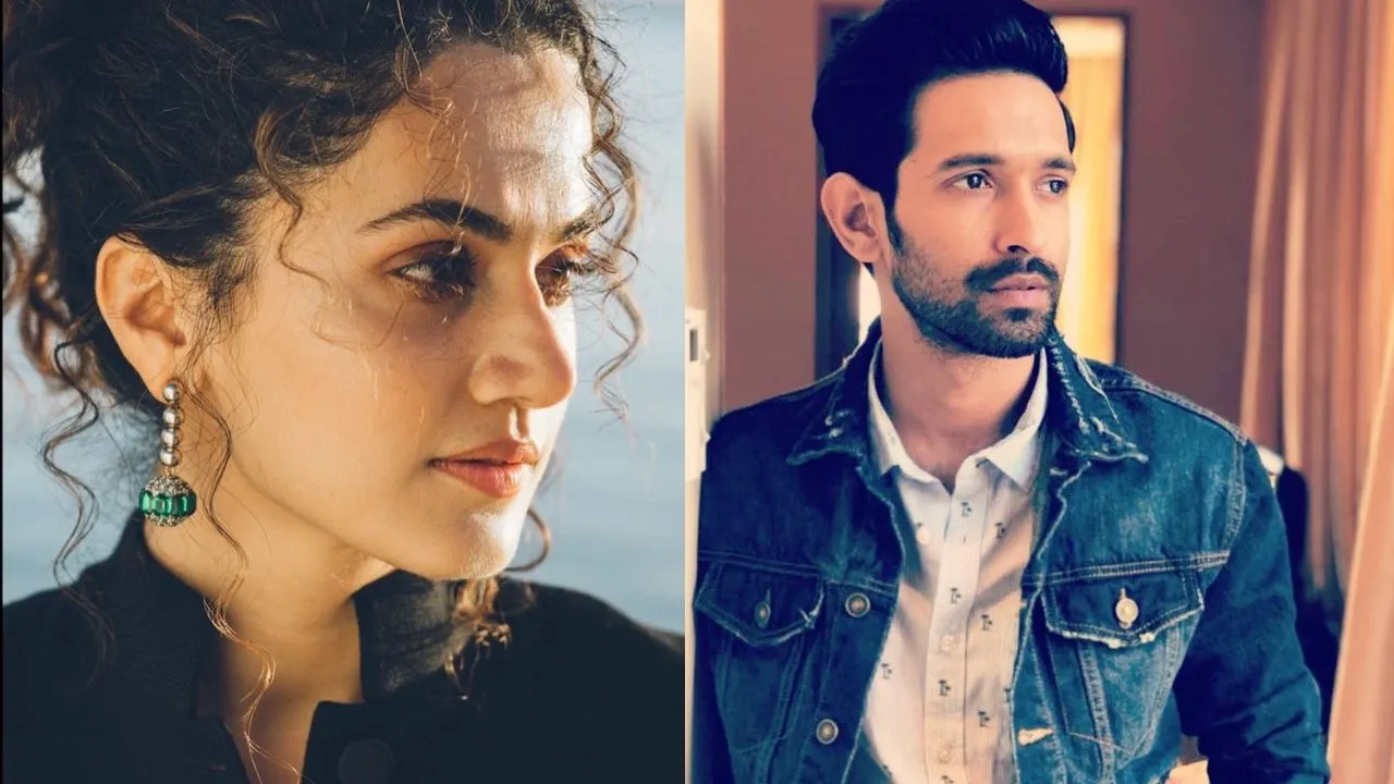 Taapsee Pannu To Romance Vikrant Massey For Upcoming Thriller By Vinil Mathew