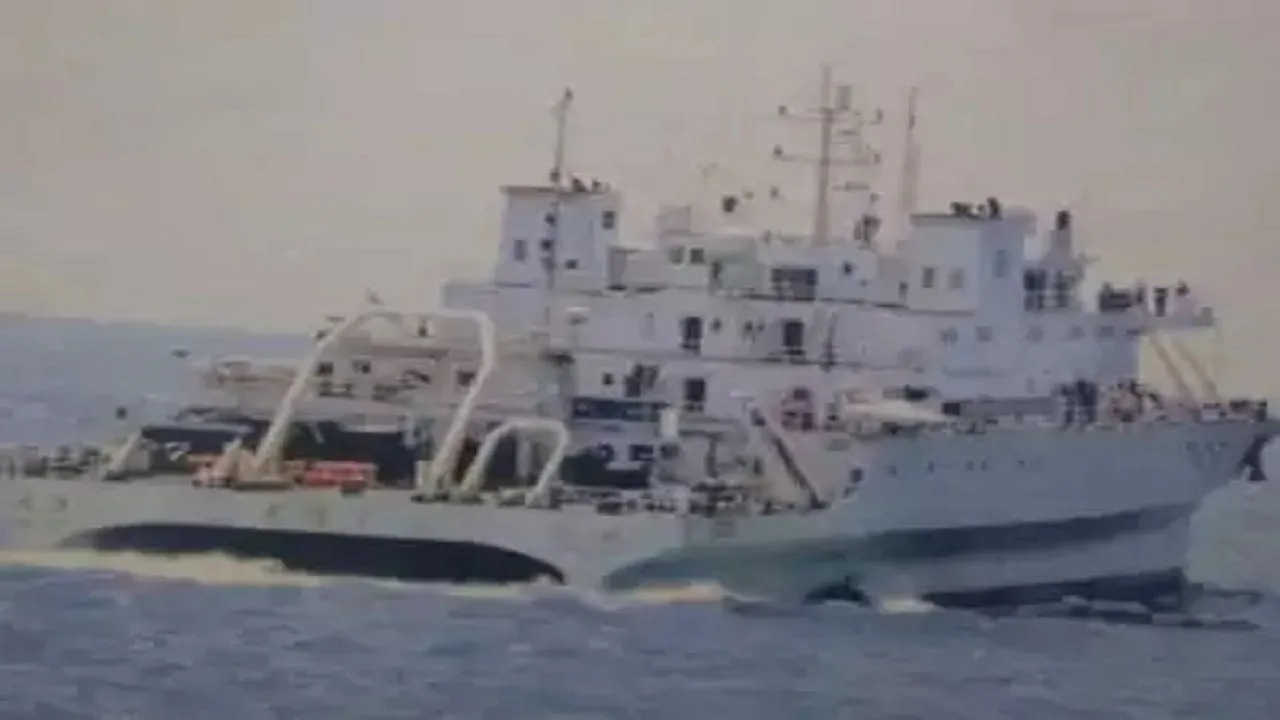 Navy Forces Suspicious Chinese Ship To Return From Indian Waters