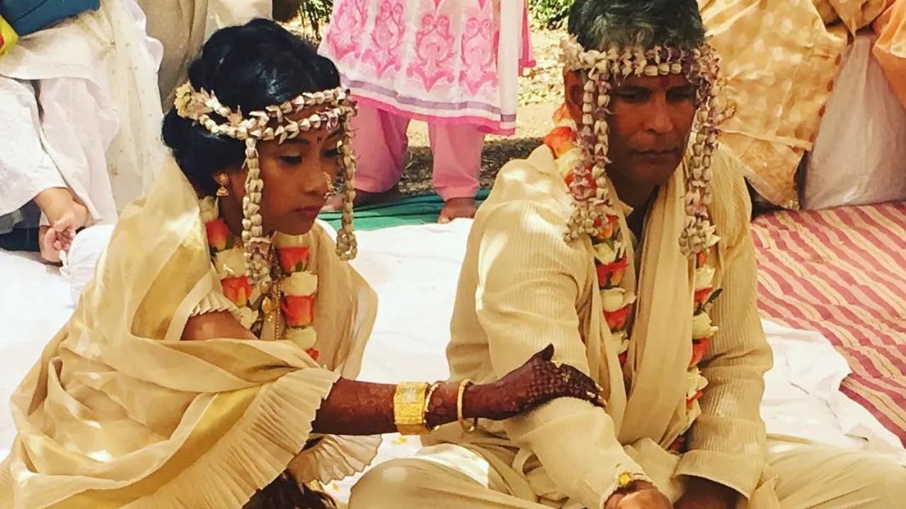 Milind Soman Shares Throwback Picture From 2003, Wife Ankita Konwar Asks 'Shall We Get Married Again?'