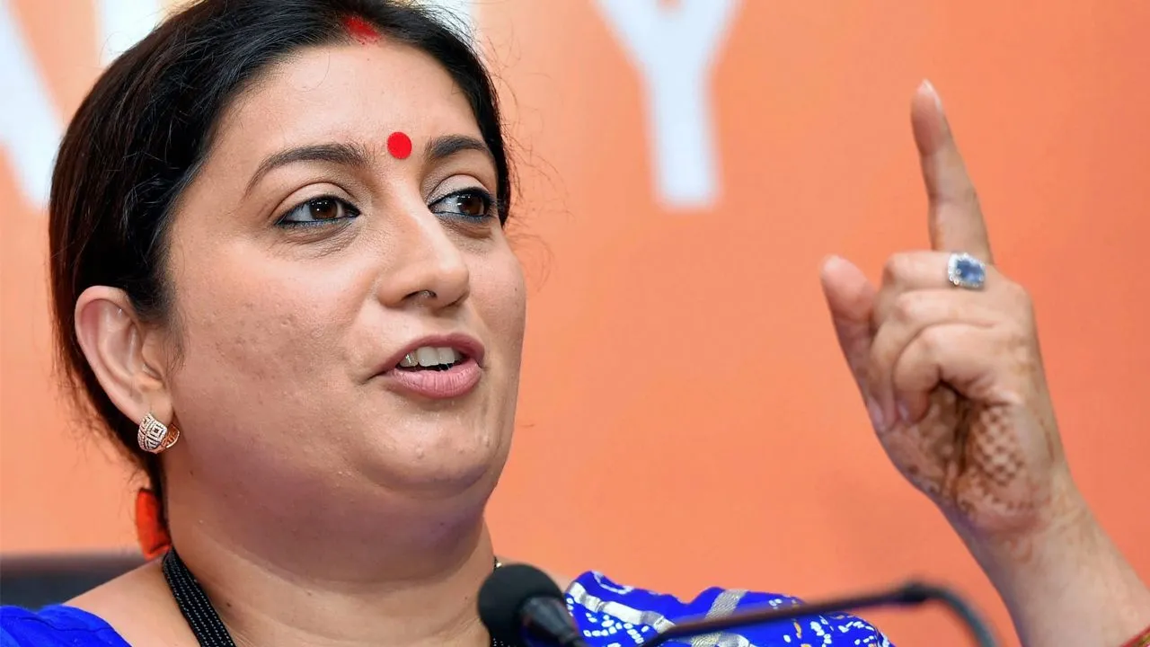 Congress Looted Country, PM Modi Brought Development, Says Union Minister Smriti Irani