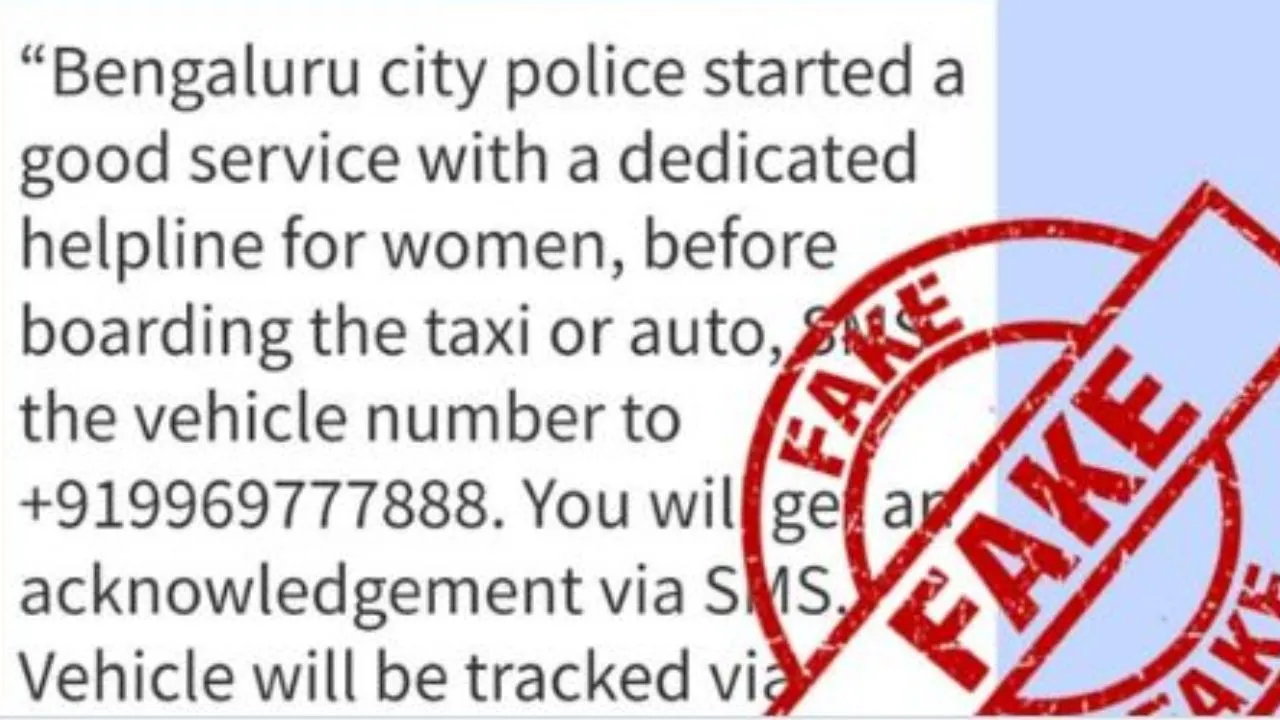 Fact Check: Modi Govt Launched Helpline For Women Travelling Alone At Night?