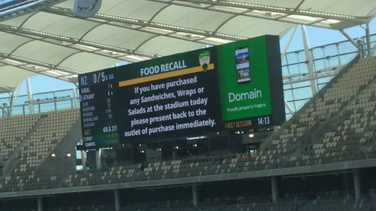 Fans At Australia Vs New Zealand Perth Test Get Rude Shock, Reason - Uncooked Chicken