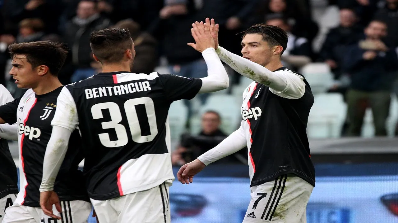 Cristiano Ronaldo Scores Twice, Juventus Back On Top In Serie A