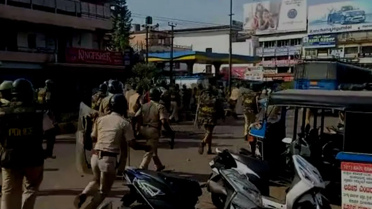 Mangaluru: Protests In Port Area Of City Turn Violent, Police Resort To Tear Gas, Aerial Firing