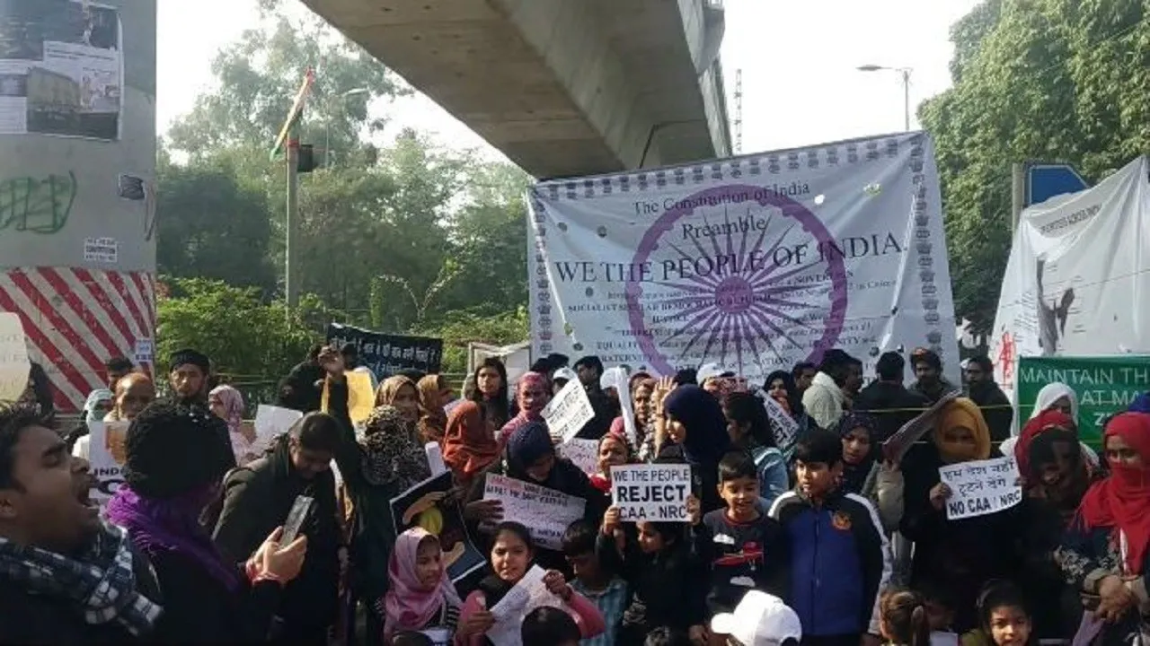 Protest Against Citizenship Amendment Act At Jamia Millia Islamia Enters 8th Day