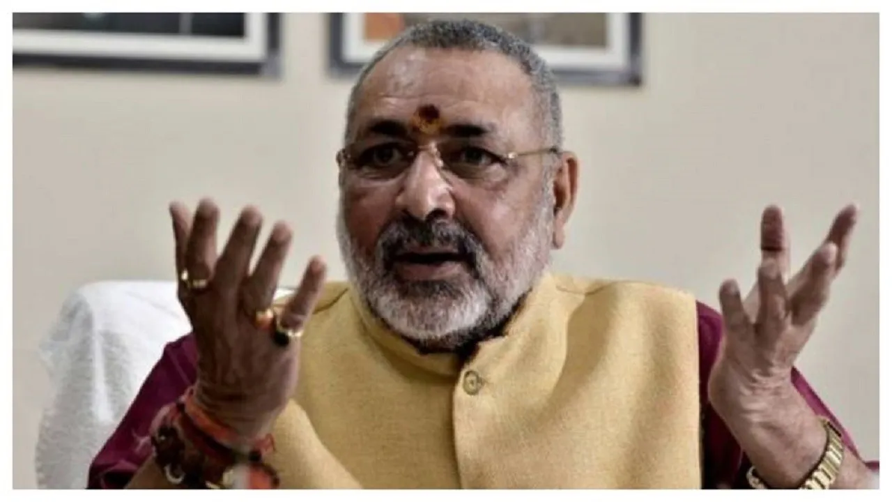 Rahul Gandhi, Owaisi Want To 'Divide India', Says Union Minister Giriraj Singh 