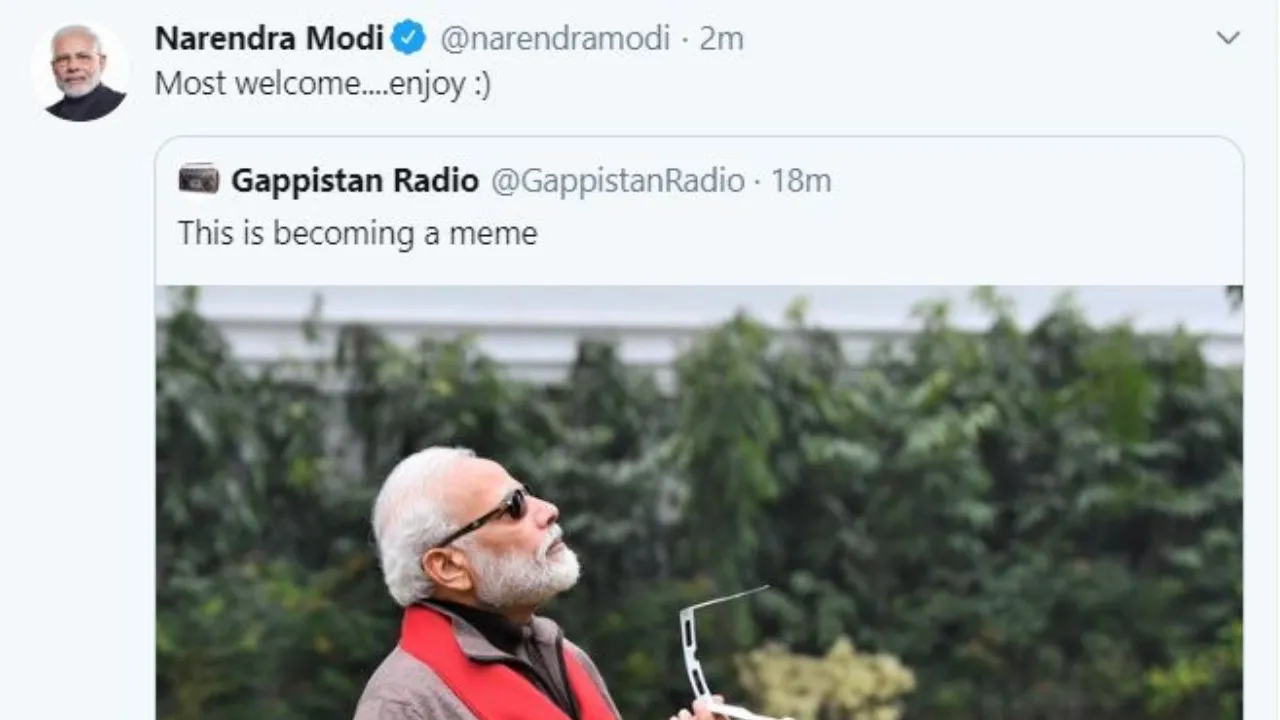 Wait, WHAT!!! PM Modi Just Replied On Meme Remark and Twitter Is Loving It! 