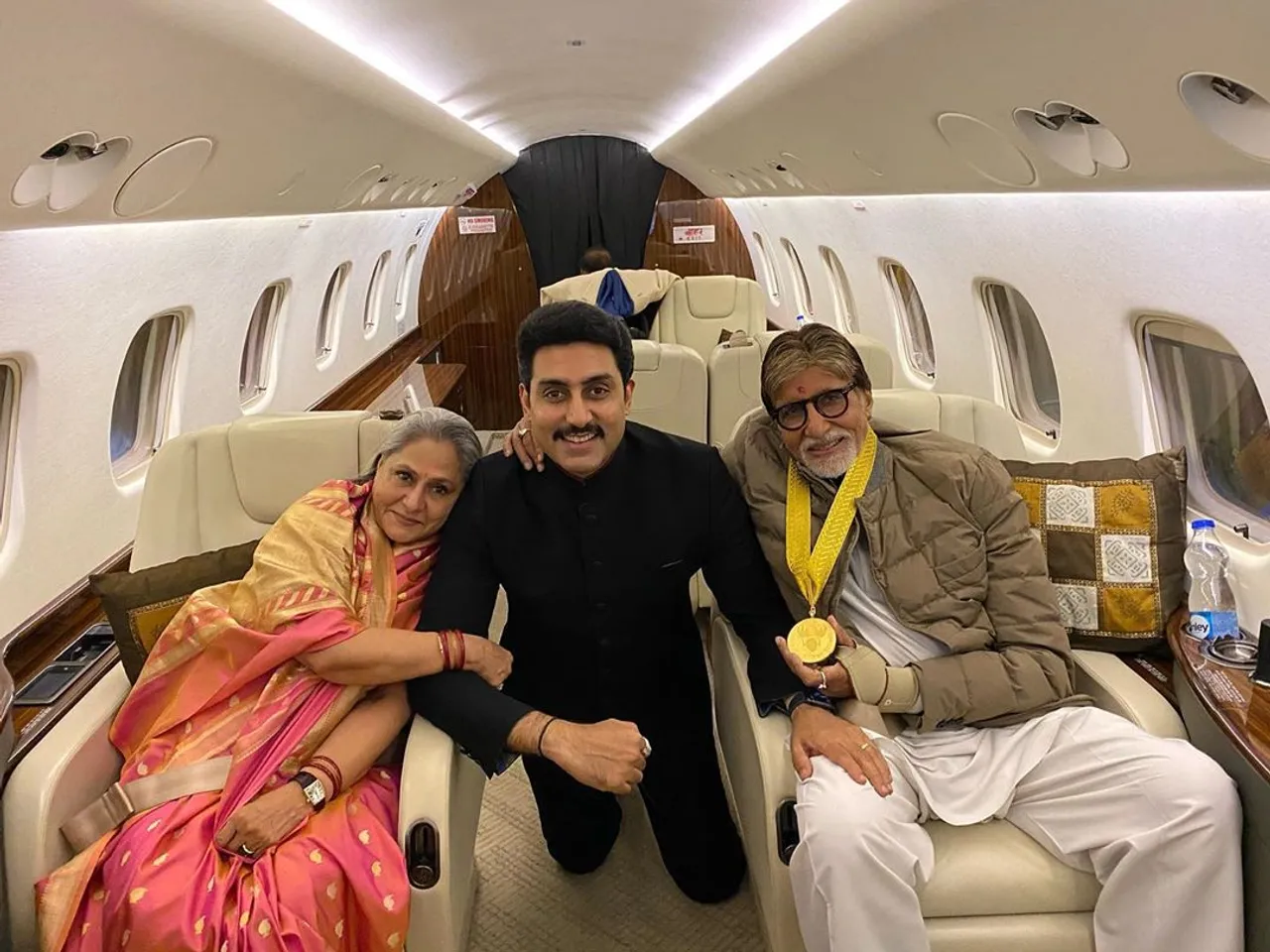 Abhishek Bachchan Shares A â€˜Memory To Cherishâ€™ As He Congratulates â€˜Paâ€™ Amitabh For Dada Saheb Phalke Award