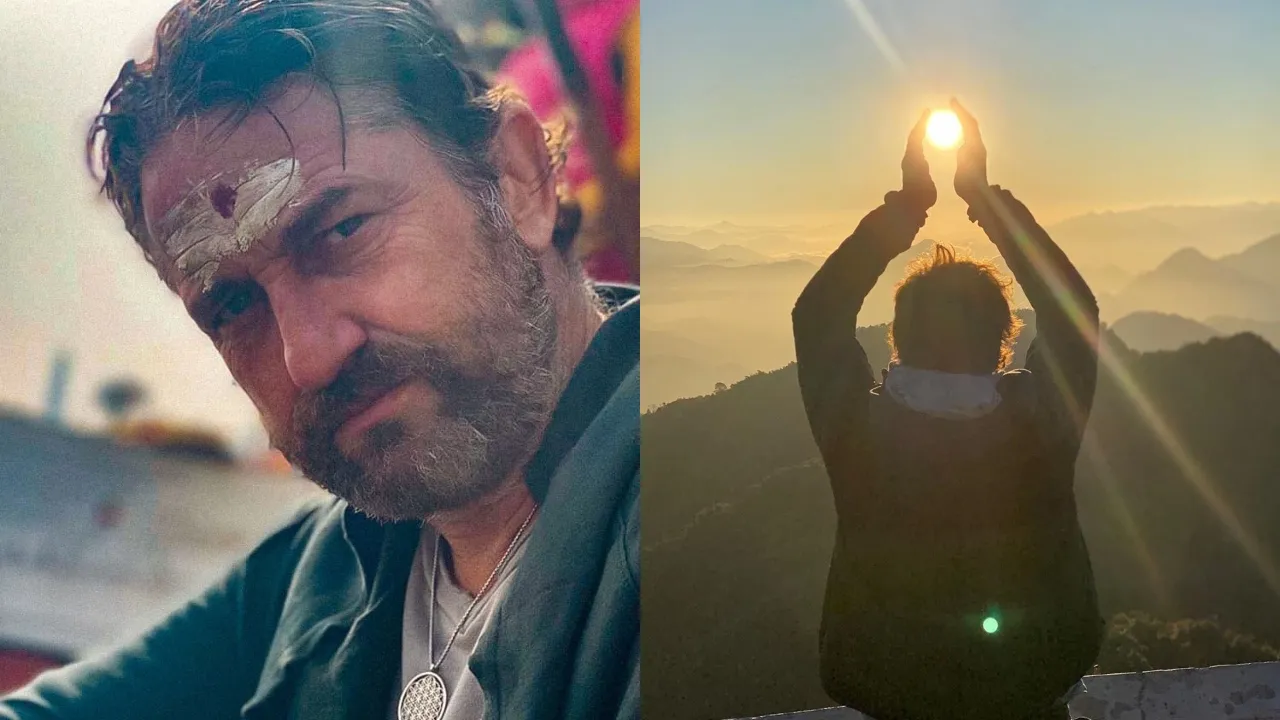 â€˜PS I Love Youâ€™ Star Gerard Butler Ushers in New Deacde with â€˜Surya Namaskarâ€™ In Rishikesh