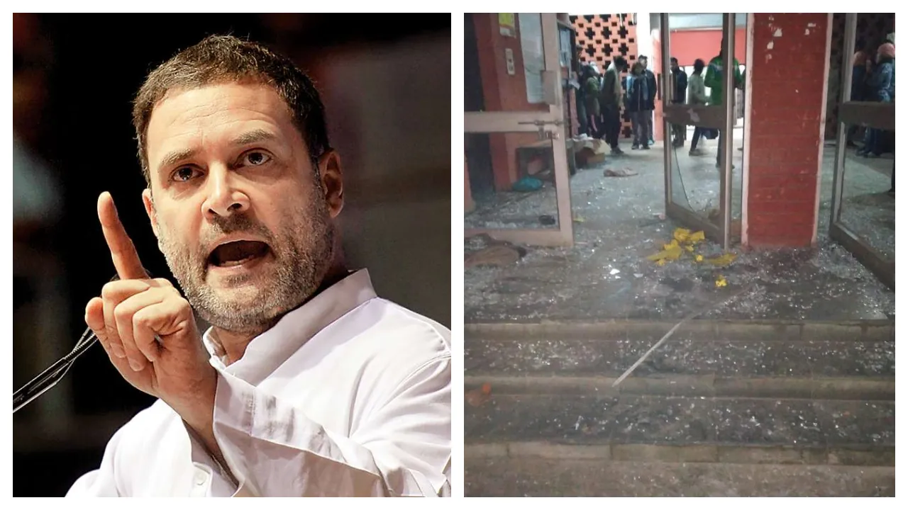 'Shocked' Rahul Gandhi Condemns JNU Violence, Says Fascists In Control Of Our Nation 