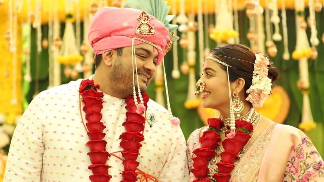 Nehha Pendse Marries Longtime Boyfriend Shardul Singh Bayas, See Their Wedding Pictures Here! 