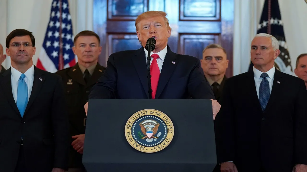 US President Donald Trump Says Will Not Allow Iran To Have Nuclear Weapons 