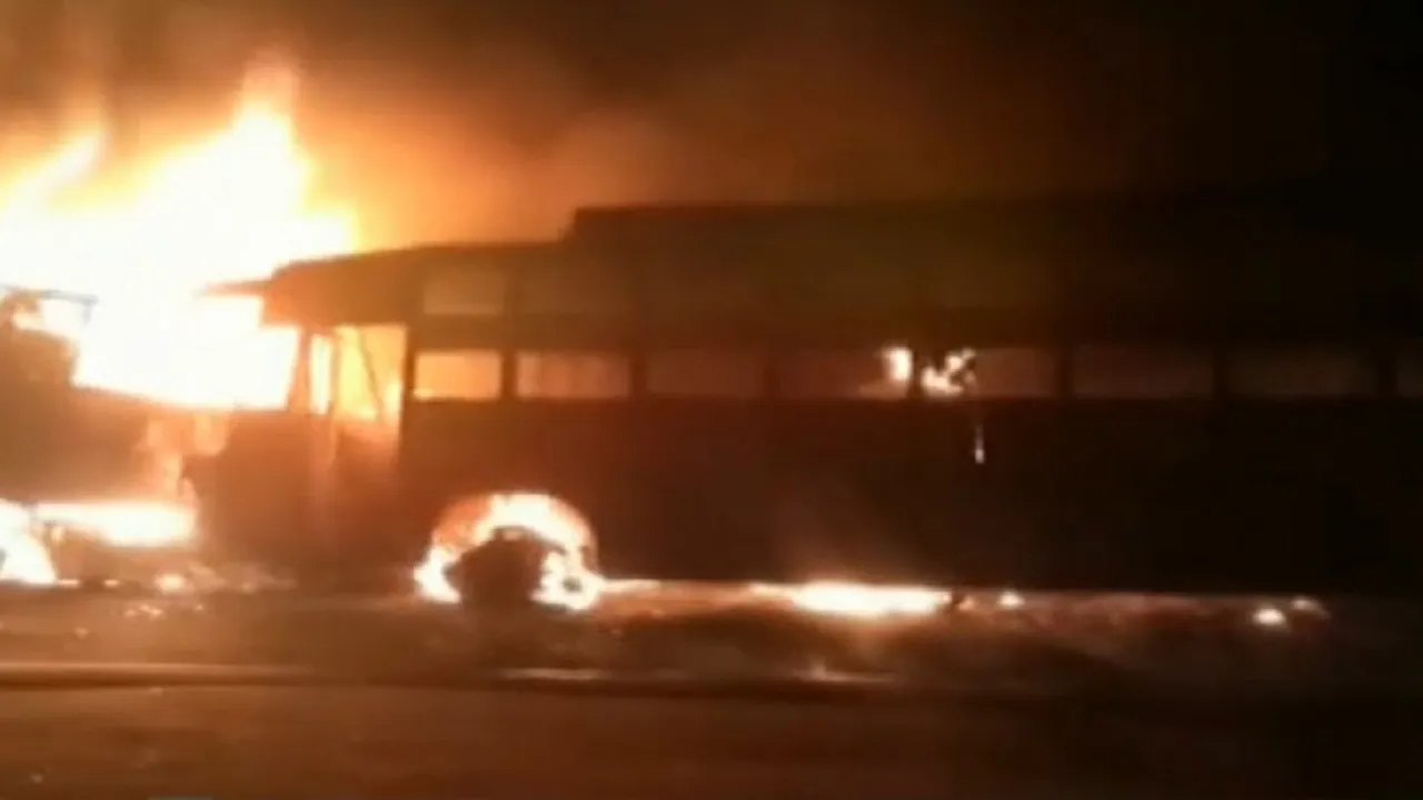 20 Charred To Death In Kannauj Bus Accident, PM Modi, Rahul Gandhi Express Grief