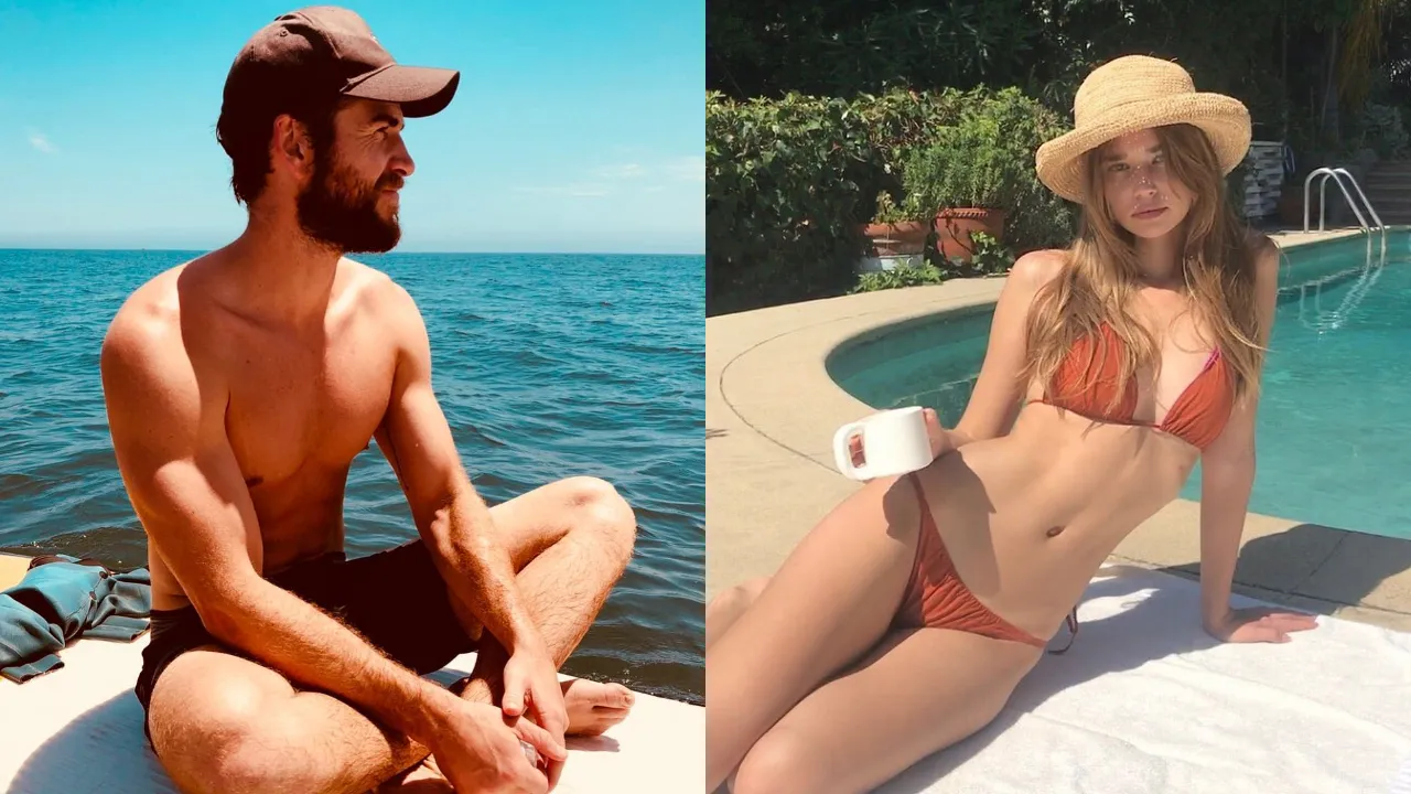 Liam Hemsworth And Model Gabriella Brooks Confirm Their Relationship With Steamy Kiss While Vacationing In Australia