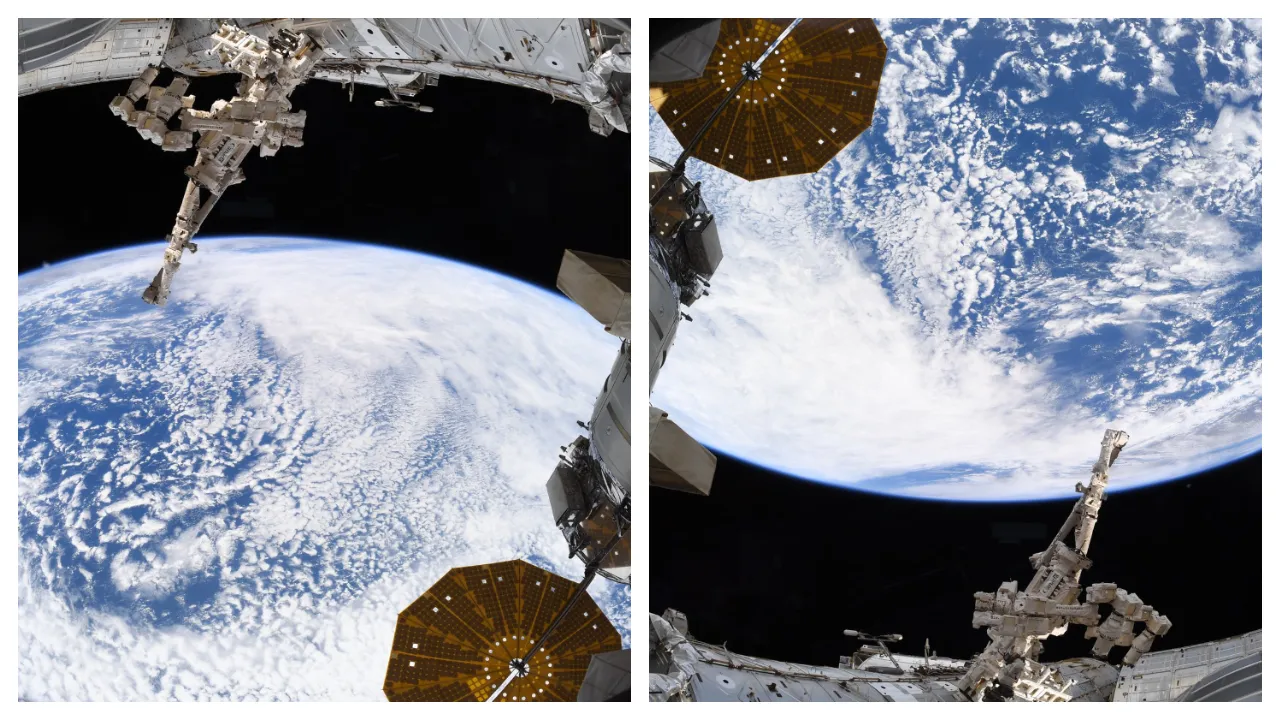 Astronaut Shares Pics Of Round Earth From Space, Flat-Earthers Insist It is Because Of â€˜Fish Eye Lensâ€™