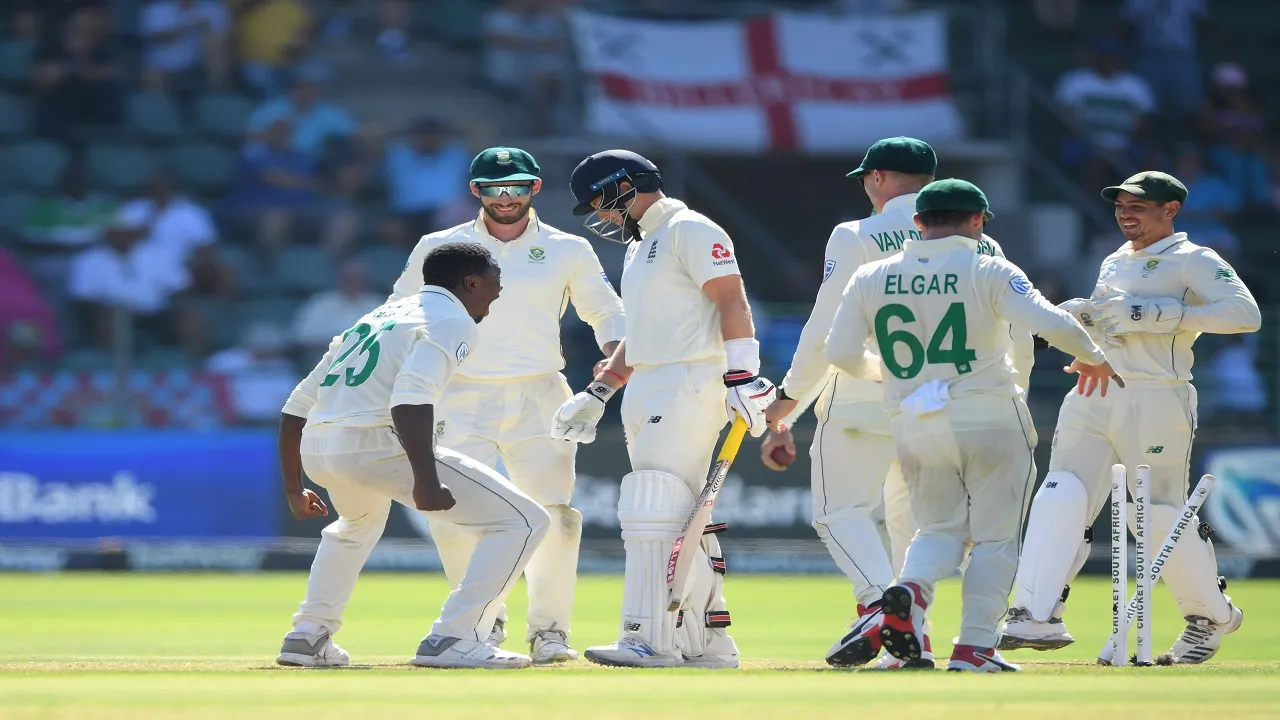 Kagiso Rabada Banned For Final Test For Aggressive Celebration On Joe Root Dismissal