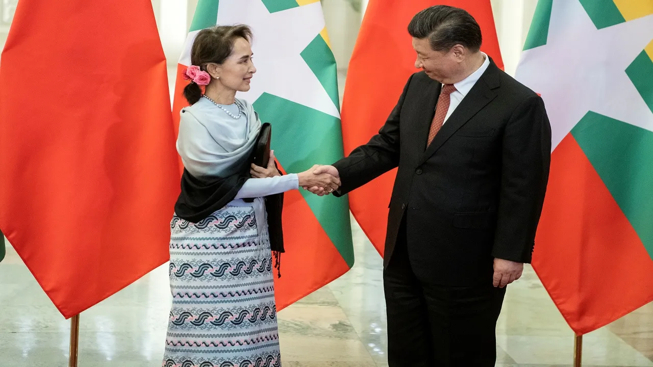 China, Myanmar Ink 33 Deals To Accelerate BRI As Xi, Suu Kyi Meet Despite Rohingya Backlash
