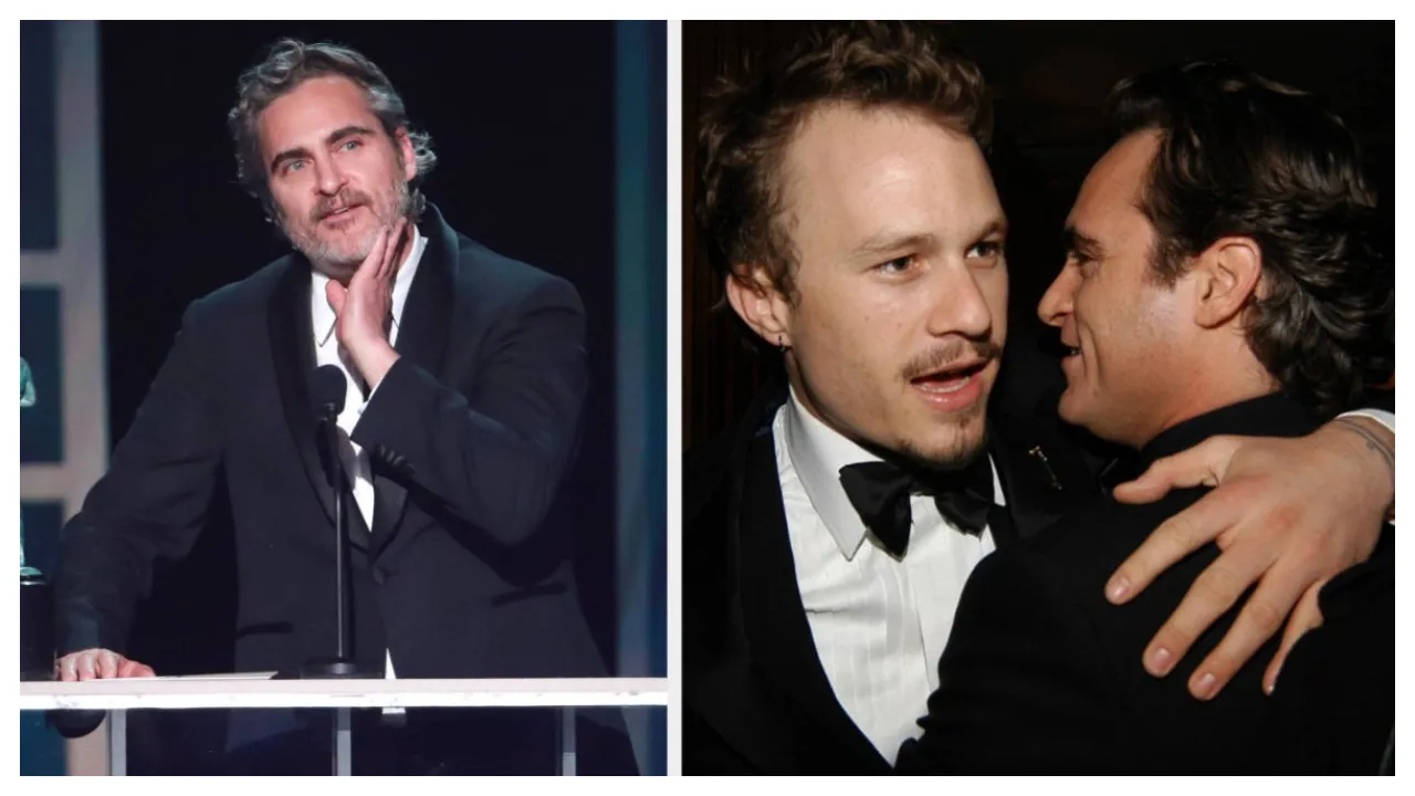Joaquin Phoenix Gives Shout-Out To Heath Ledger In SAG Awards Speech