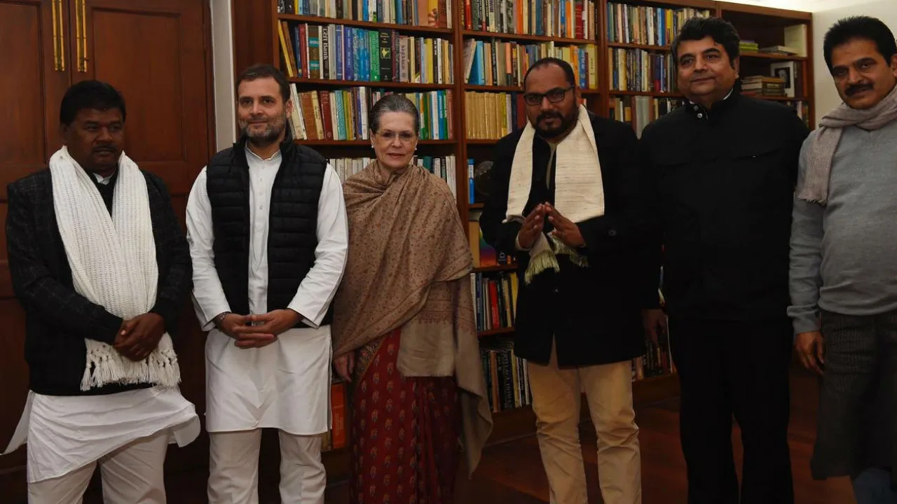 JVM MLAs Bandhu Tirkey, Pradeep Yadav Meet Sonia Gandhi, May Join Congress Soon