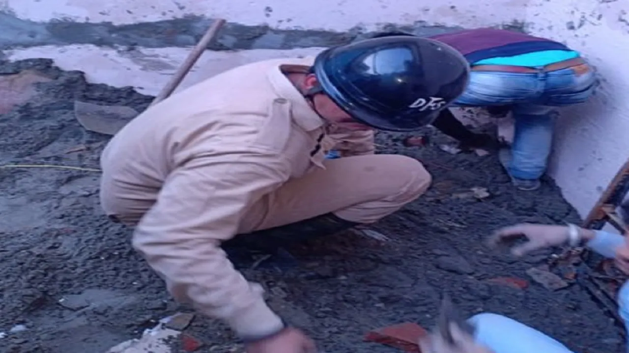 Bhajanpura building collapse.