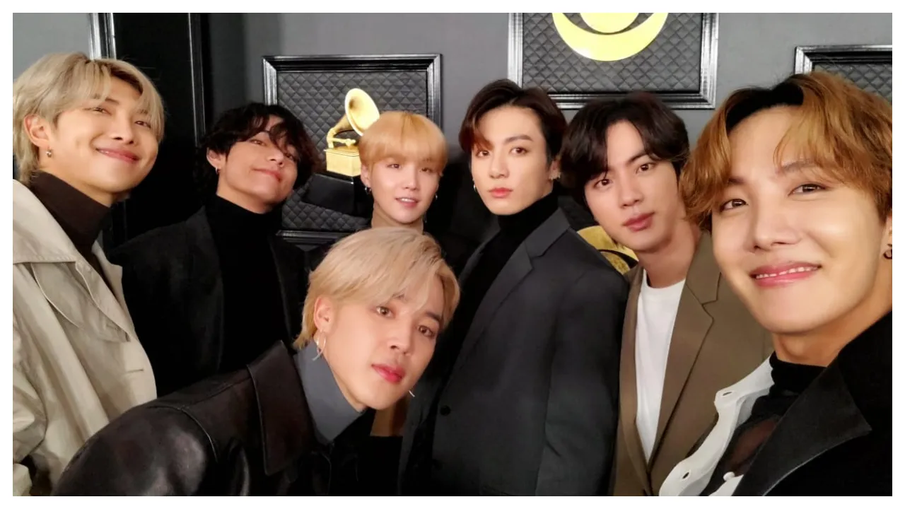 BTS At The Grammys