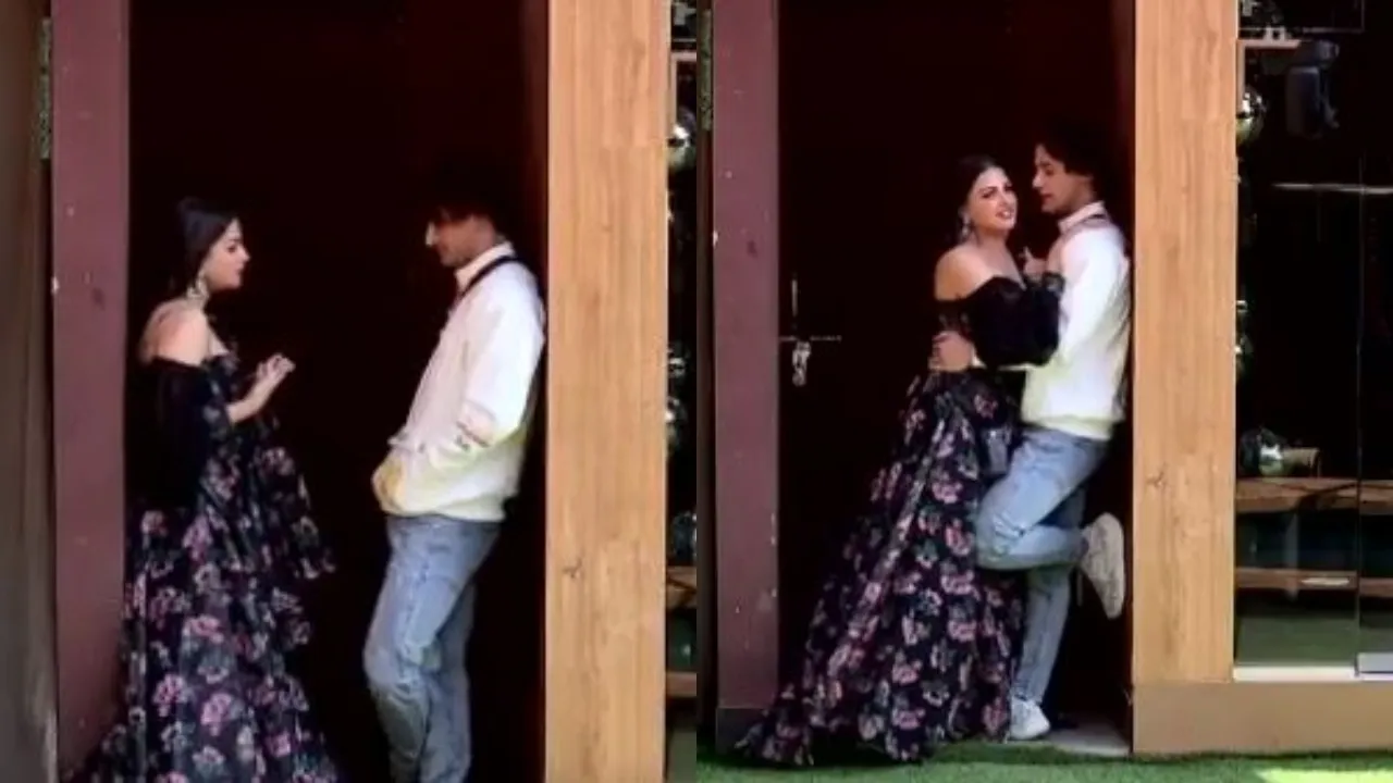 Himanshi Khurana and Asim Riaz