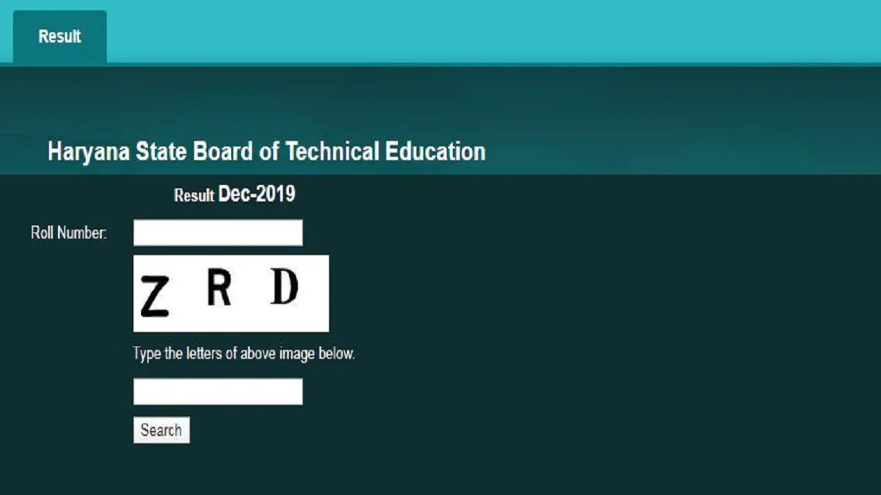 HSBTE Result