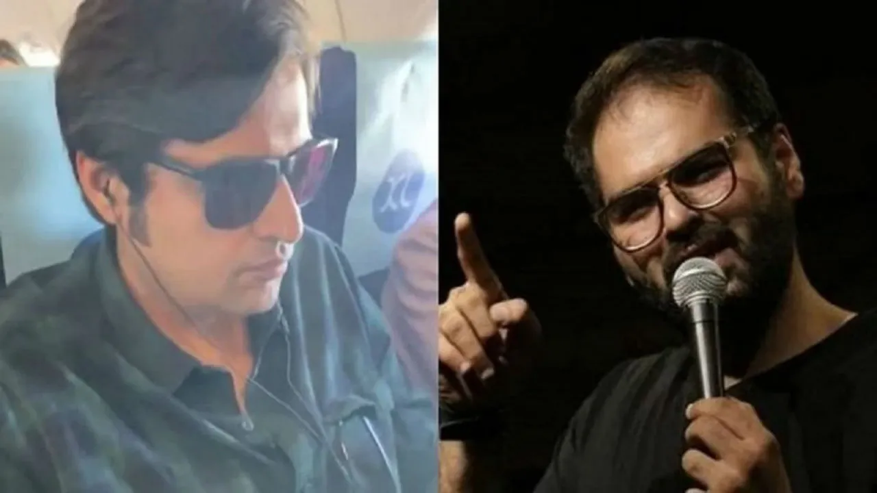 Kunal Kamra and Arnab Goswami