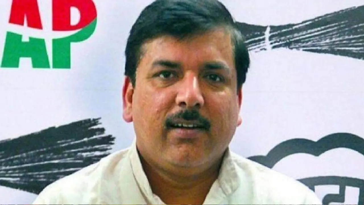 AAP Rajya Sabha MP Sanjay Singh