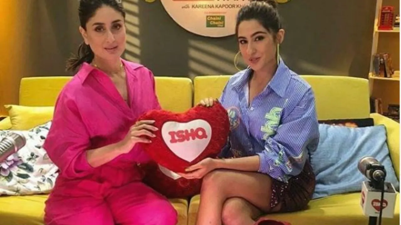 Kareena Kapoor and Sara Ali Khan