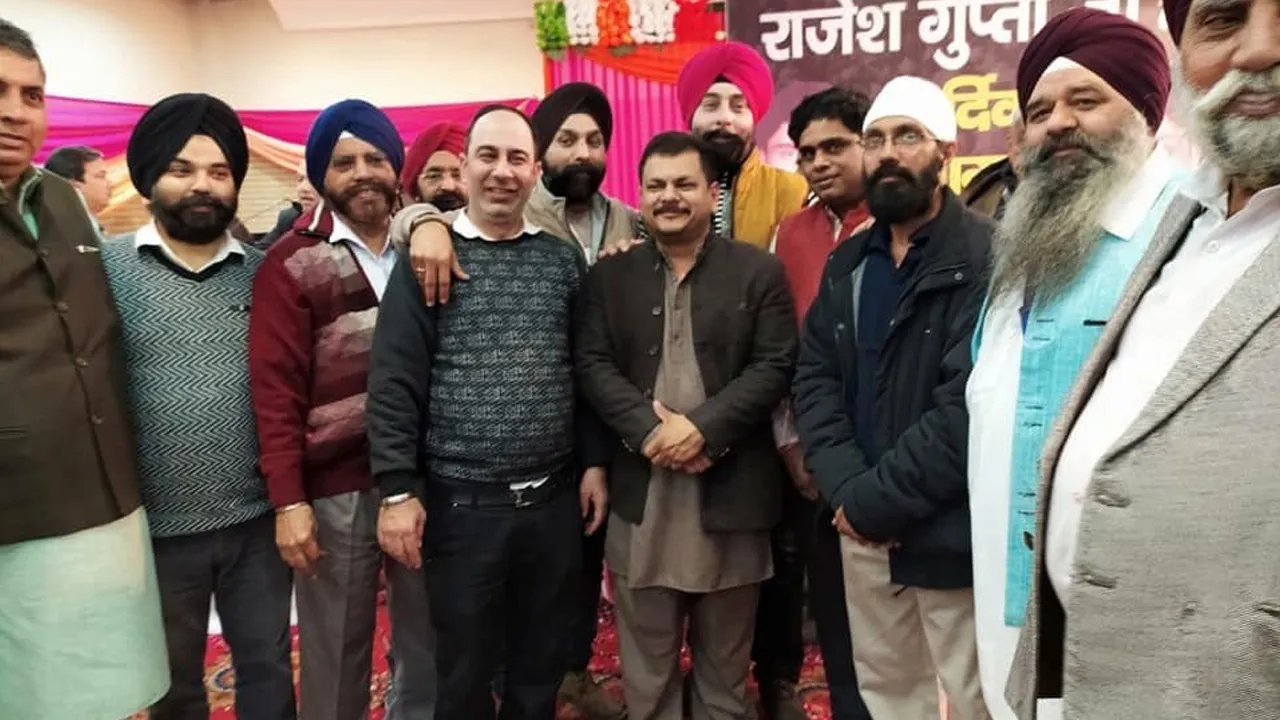 Rajesh Gupta of the Aam Aadmi Party