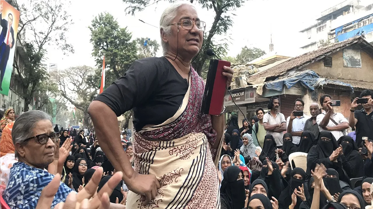 Medha Patkar, anti-caa protest, Mumbai Bagh,