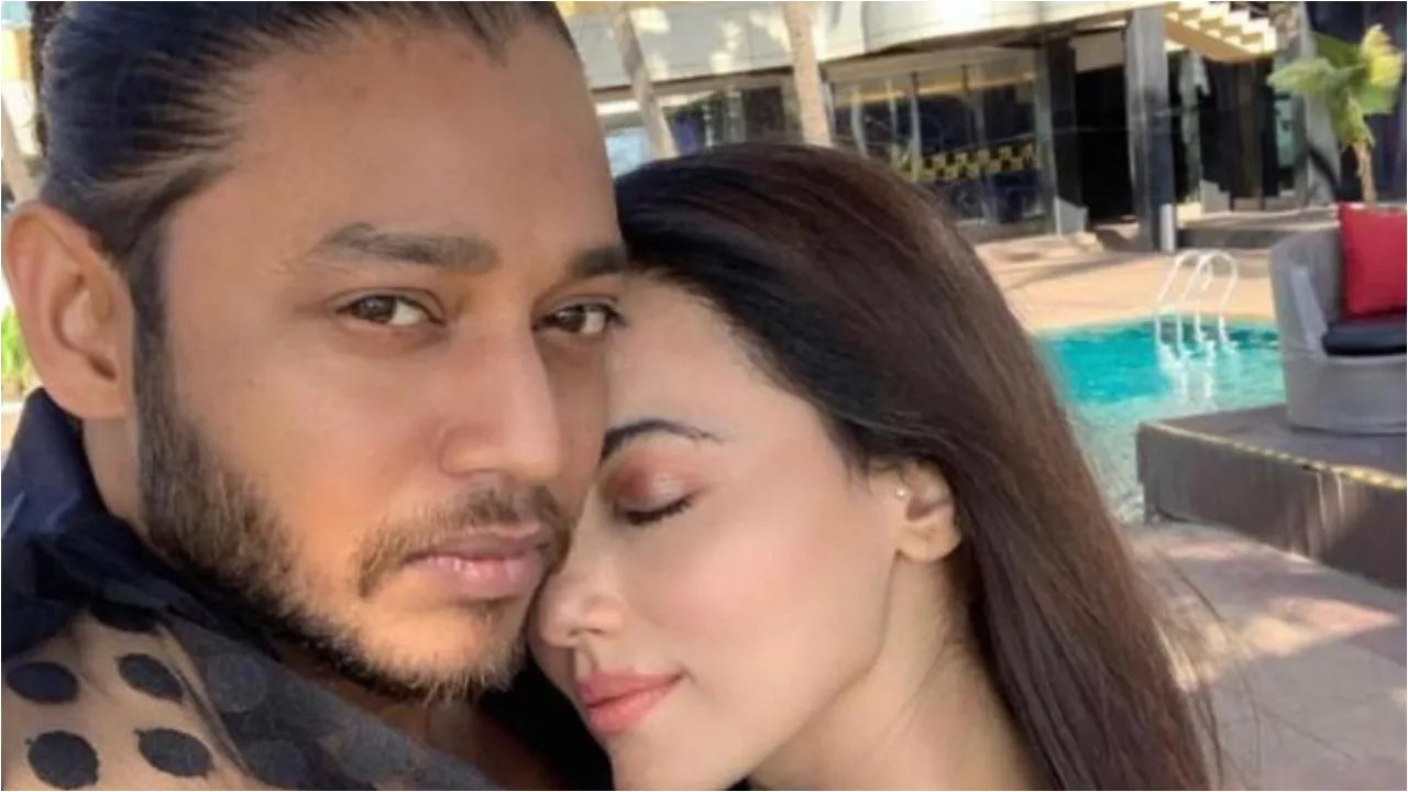 Sana Khan and Melvin Louis