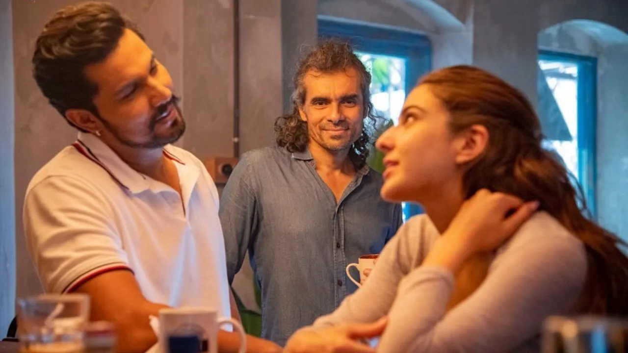 Imtiaz Ali In Love Aaj Kal sets