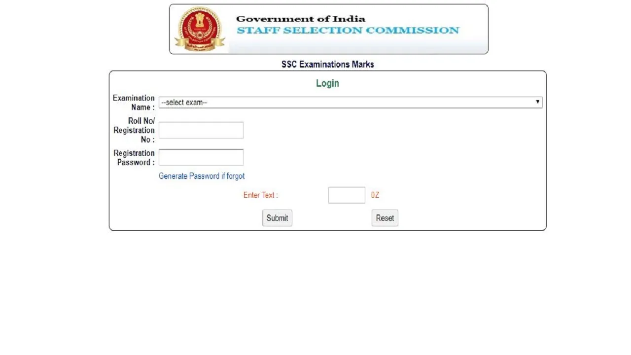 SSC SI, ASI Exam 2018 Marks