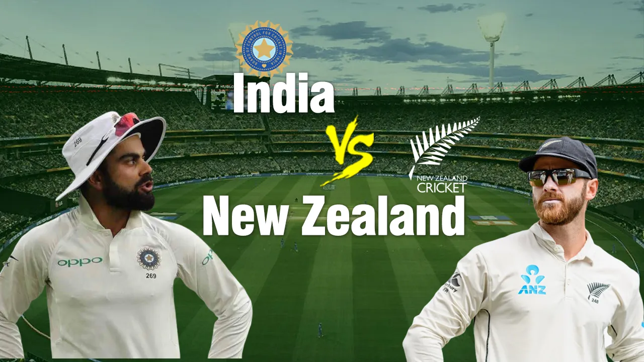 India Versus New Zealand 1st Test Match