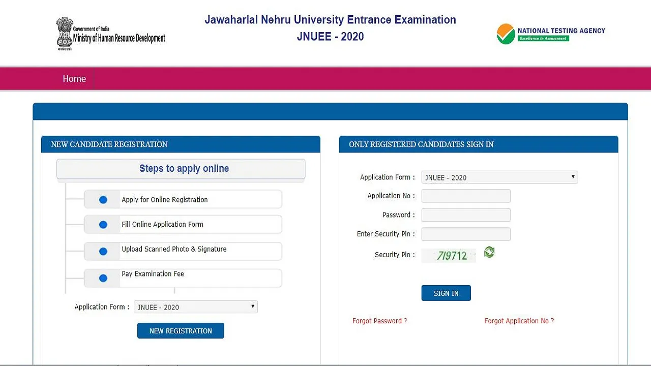 jnuee application 2020