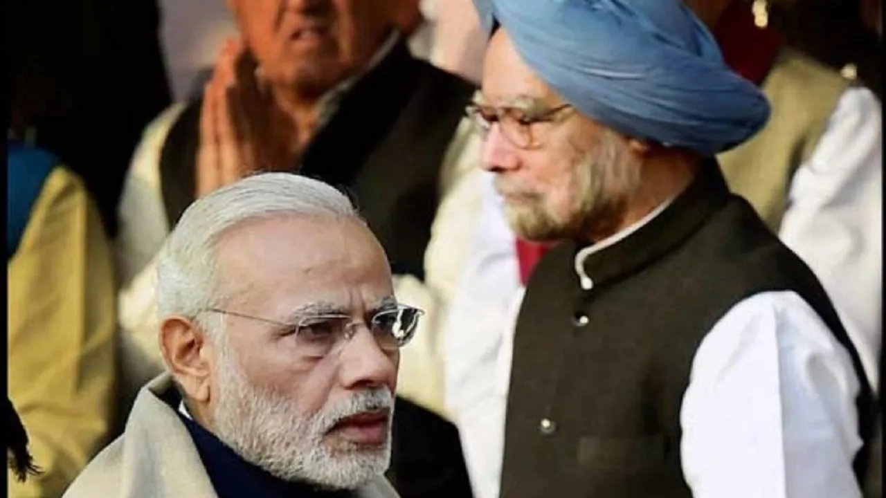 Modi ManmohanSingh