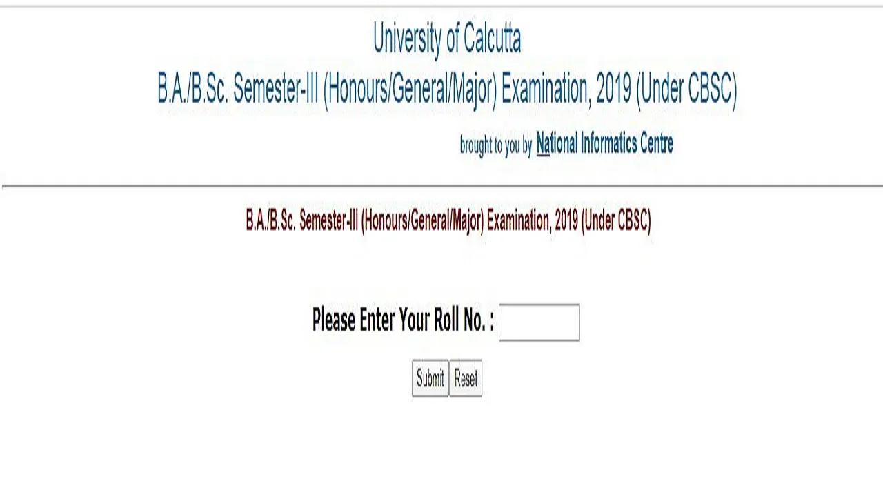 calcutta university ug result 2020