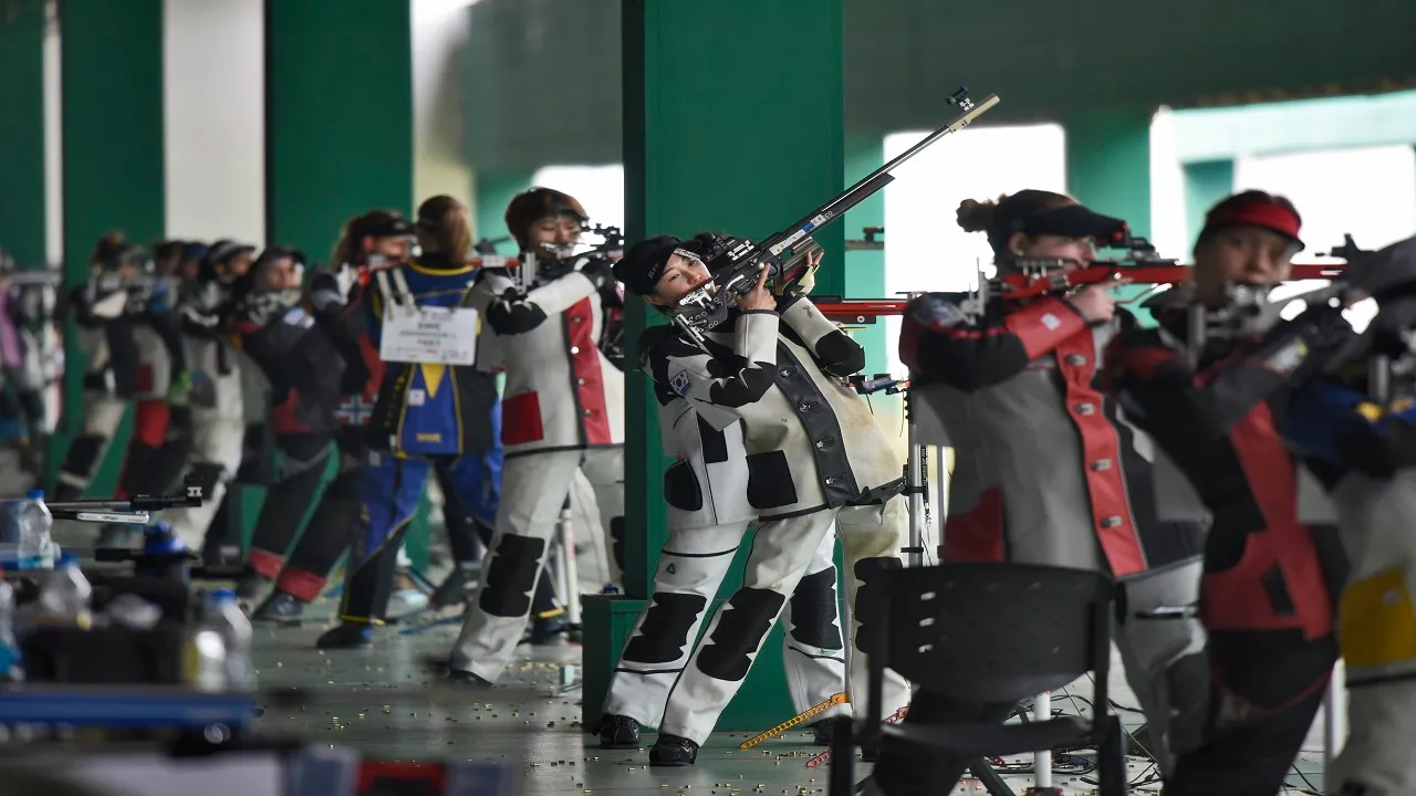 shooting olympic event