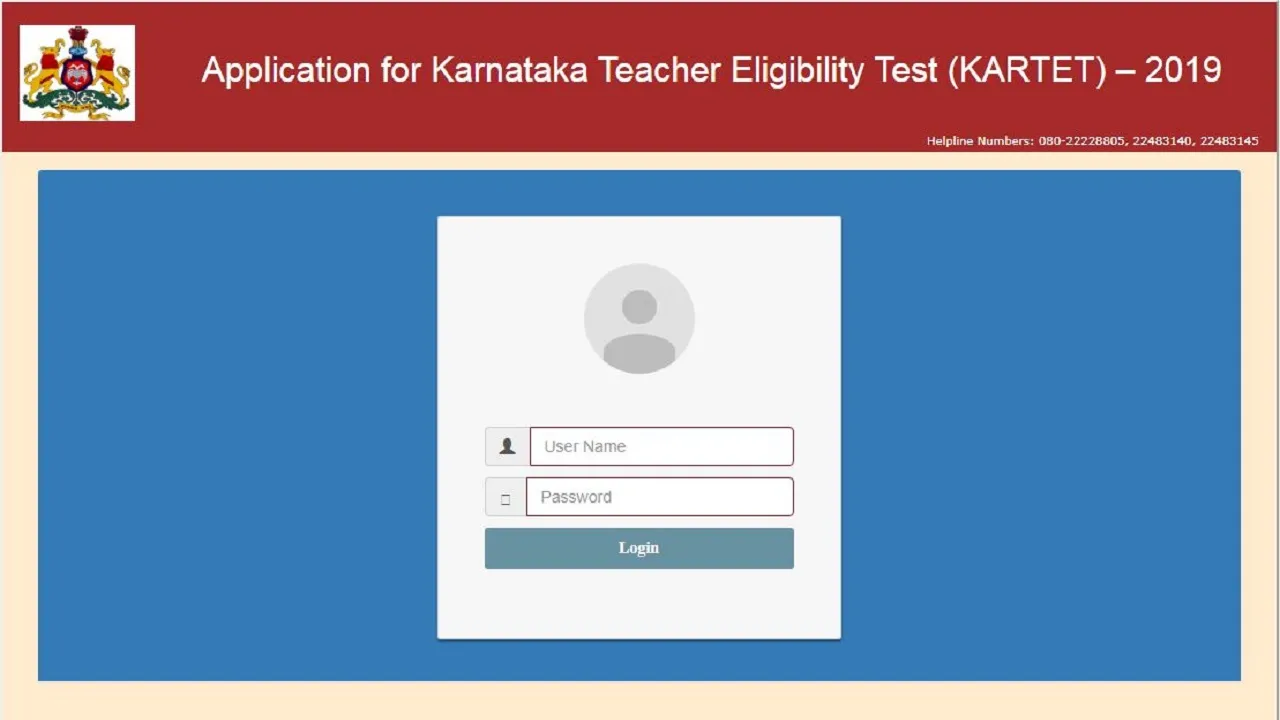 karnataka tet admit card 2020