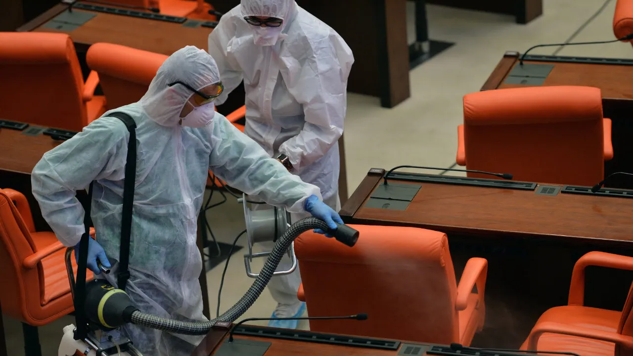 Coronavirus fumigation IANS photo