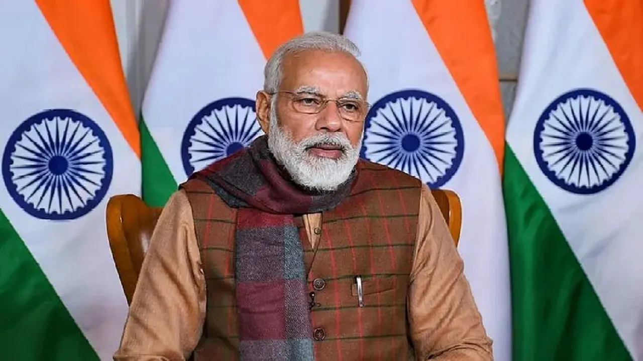 modi video conference