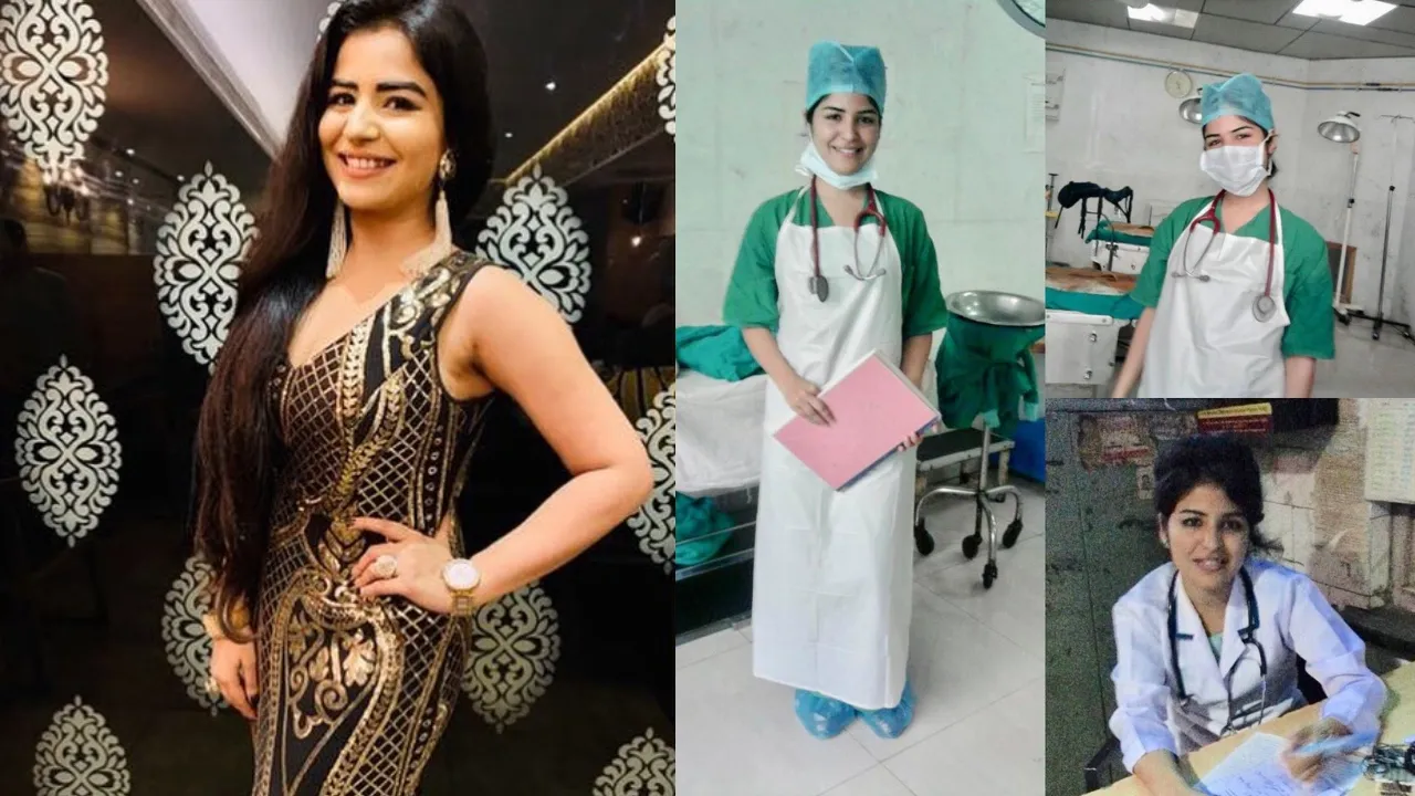 actress sikha malhotra turns nurse