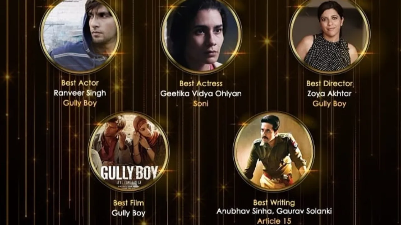 critics choice award